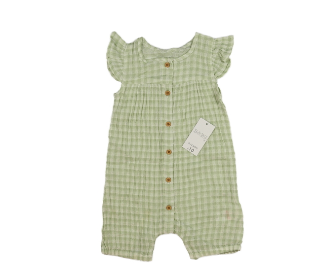 Nový kostkovaný lehký overal 