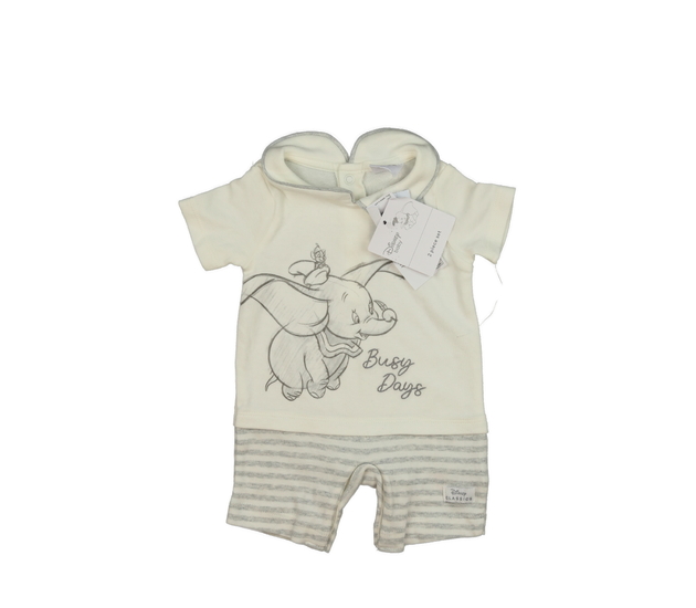 Nový krémovo-šedý overal Dumbo Disney 