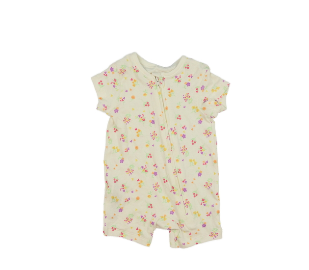 Krémový květinový overal Primark  