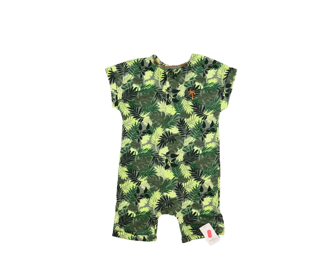 Nový zelený overal s listy Nutmeg
