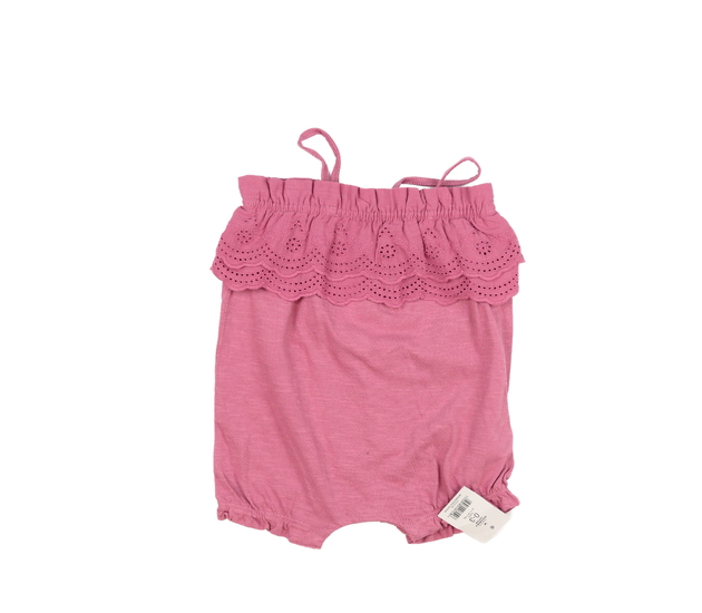 Nový růžový overal s volánky George