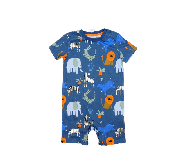 Modrý overal se zvířátky F&F