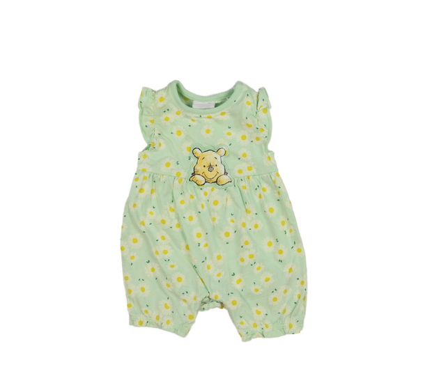 Zelený overal Medvídek Pú Disney 