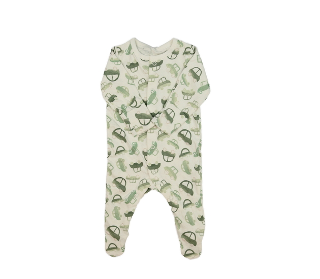 Krémový overal s auty Nutmeg