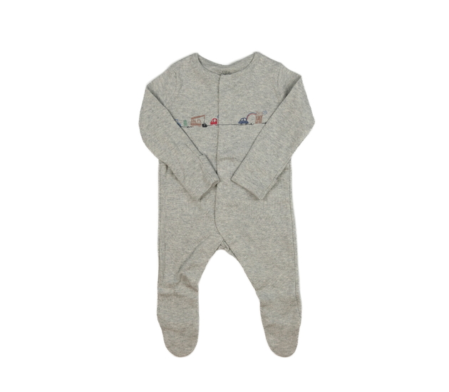 Šedý overal s auty F&F