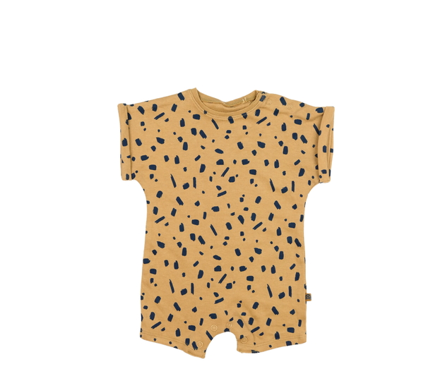 Hnědý vzorovaný overal Next