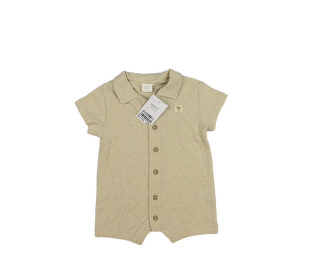 Nový hnědý overal s límečkem Next