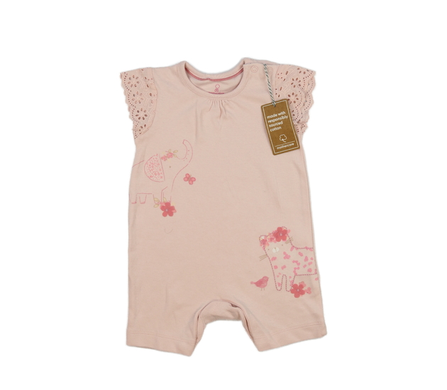 Nový růžový overal se zvířátky Mothercare