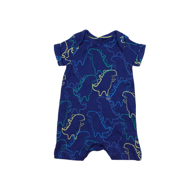 Tmavě modrý dinosauří overal Mothercare