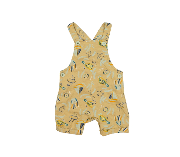 Hnědý overal s mořskými tvory Mothercare