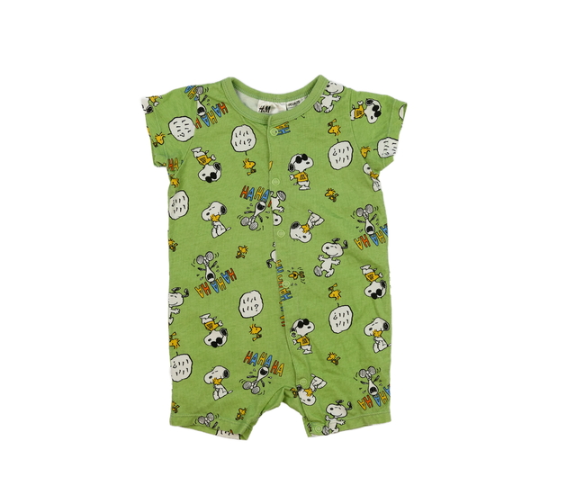 Zelený overal Peanuts H&M