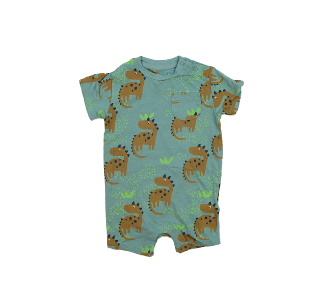 Zeleno-modrý overal s dinosaury M&S