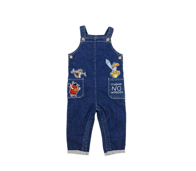 Modrý riflový overal Lví Král Disney Primark 
