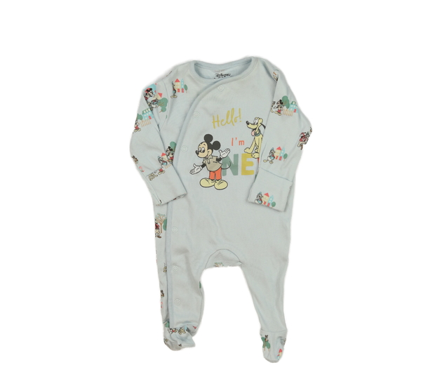 Modrý overal Mickey Disney Primark 