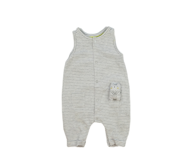 Šedý pruhovaný overal  Mothercare