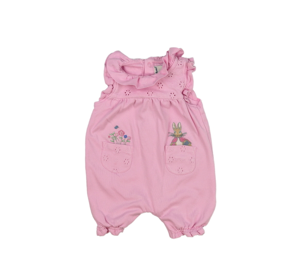 Růžový overal Králíček Petr Jojo Maman Bébé