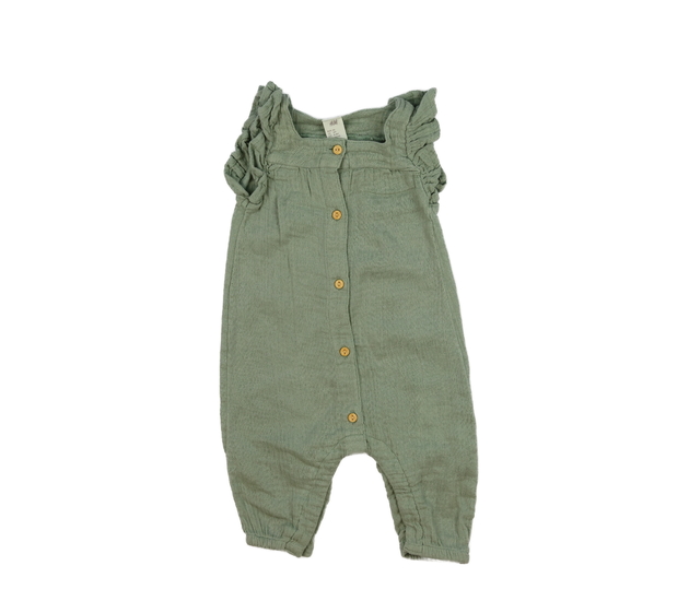 Zelený overal s volánky H&M
