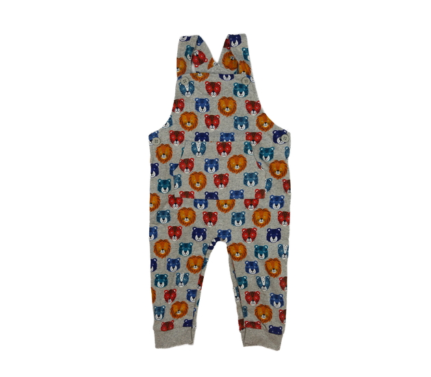 Šedý overal se zvířátky Jojo Maman Bébé