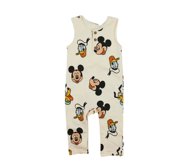 Krémový teplejší overal Mickey Disney 