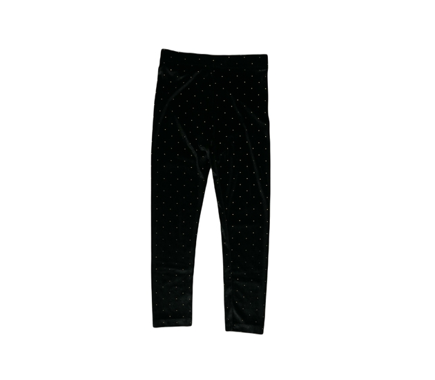 Černé vzorované legíny Tu