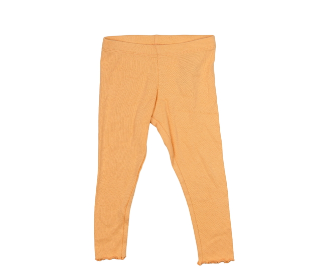 Oranžové žebrované legíny Primark