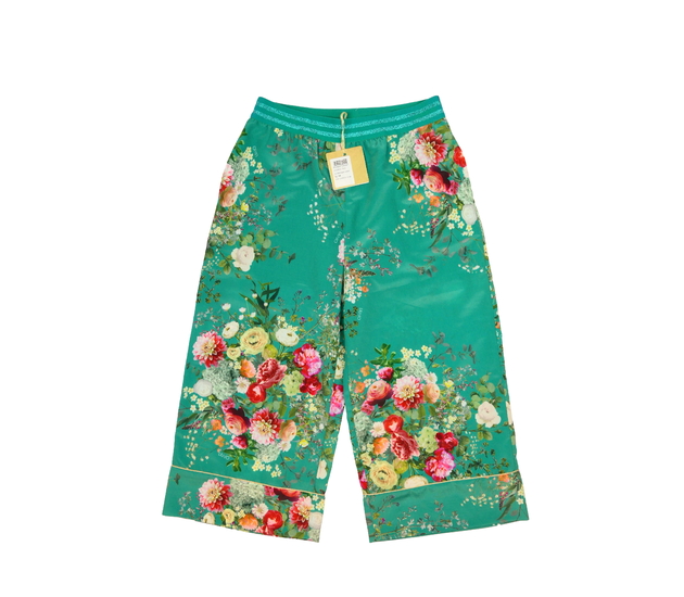 Nové zelené vzdušné 3/4 kalhoty 