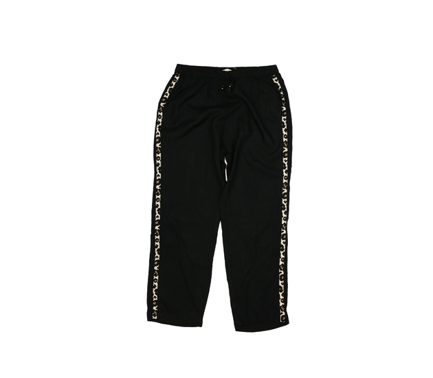 Černé vzdušné slabé tepláčky H&M