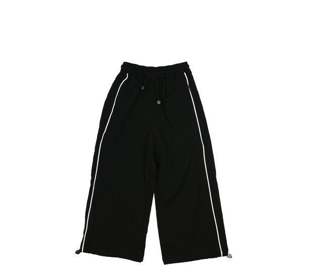 Nové černé šusťákové tepláky 