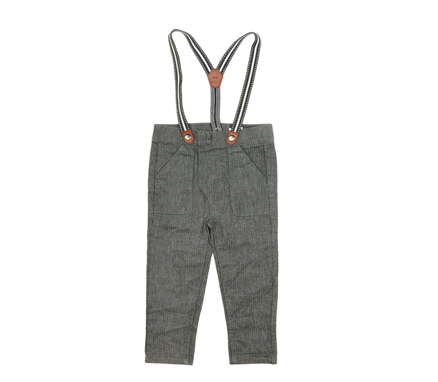 Šedé kalhoty se šly Nutmeg