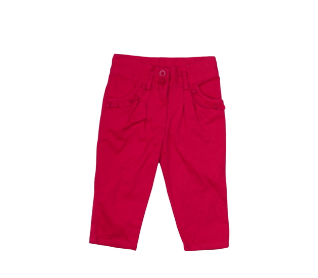 Sytě růžové 3/4 kalhoty