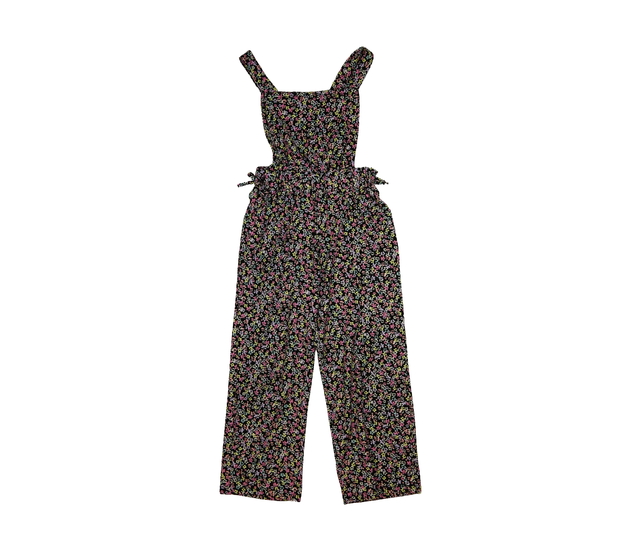 Květinové vzdušné kalhoty s laclem George