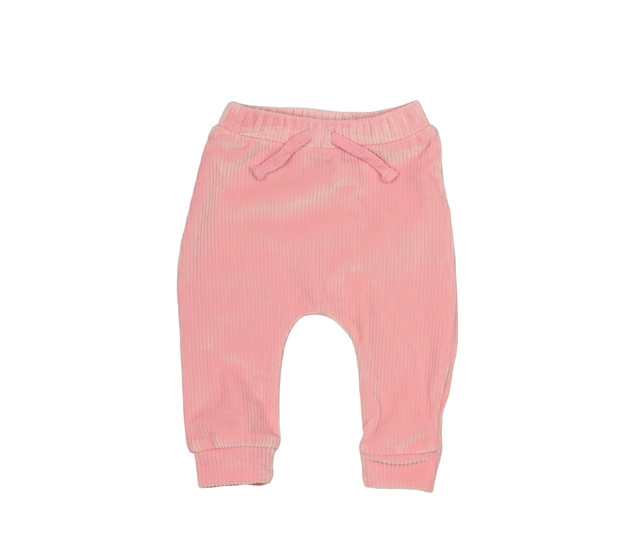 Růžové tepláky s malým vnitřním chlupem Nutmeg