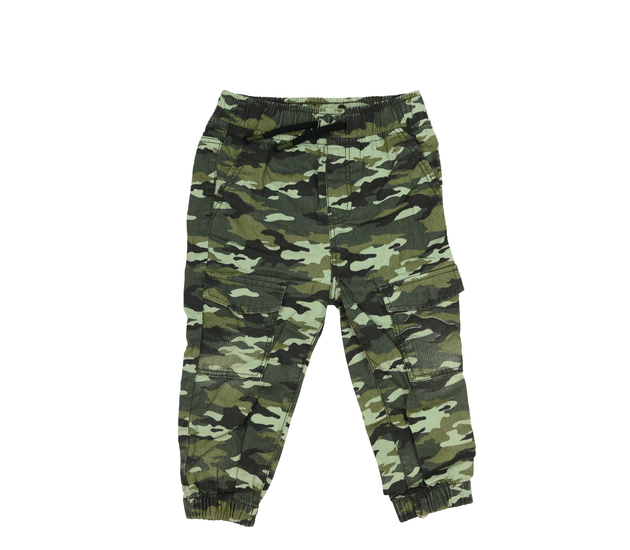 Zelené maskáčové kalhoty Nutmeg