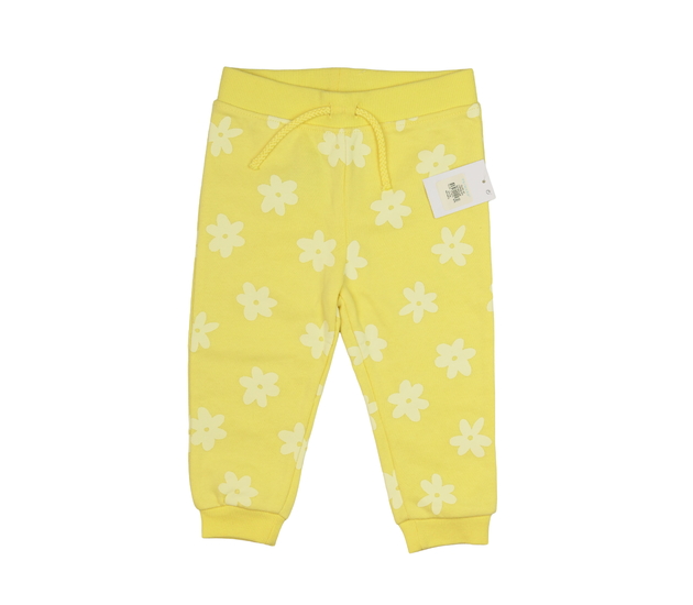 Nové žluté květinové tepláky Primark