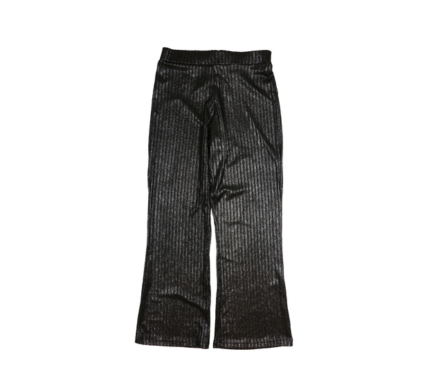 Černé lesklé vzdušné kalhoty River Island