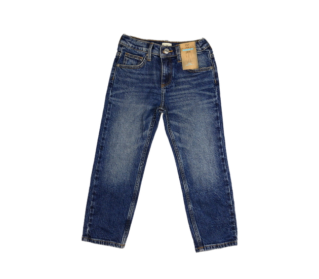 Nové modré melírované rifle F&F