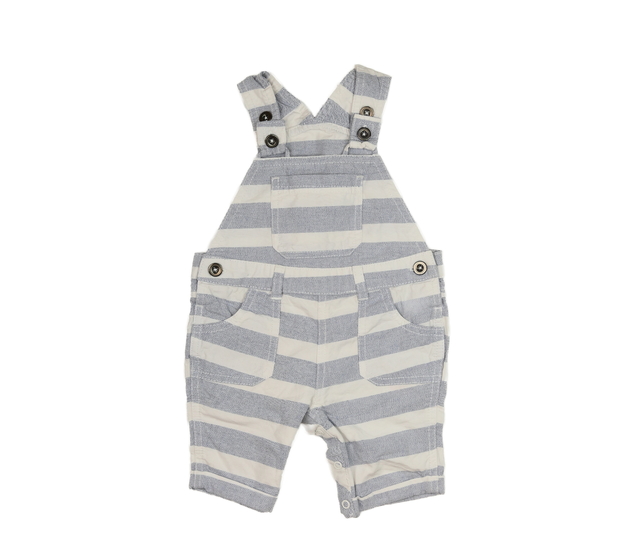 Pruhované kalhoty s laclem F&F