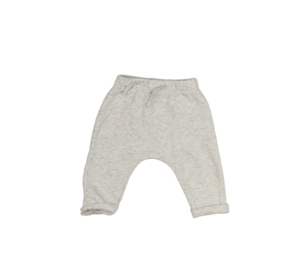 Šedé melírované tepláky 