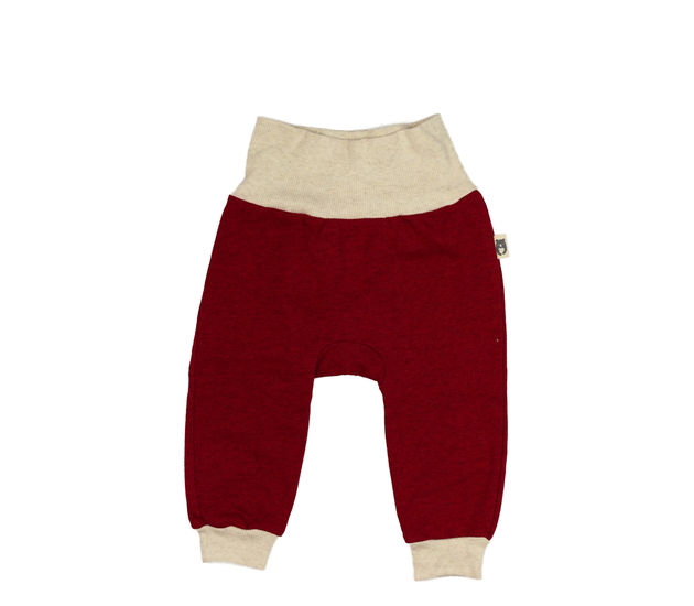 Červenokrémové tepláčky 