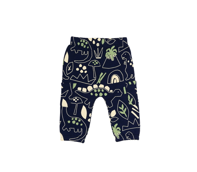 Tmavomodré tepláky s obrázky George