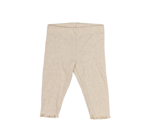 Světle hnědé melírované legíny F&F