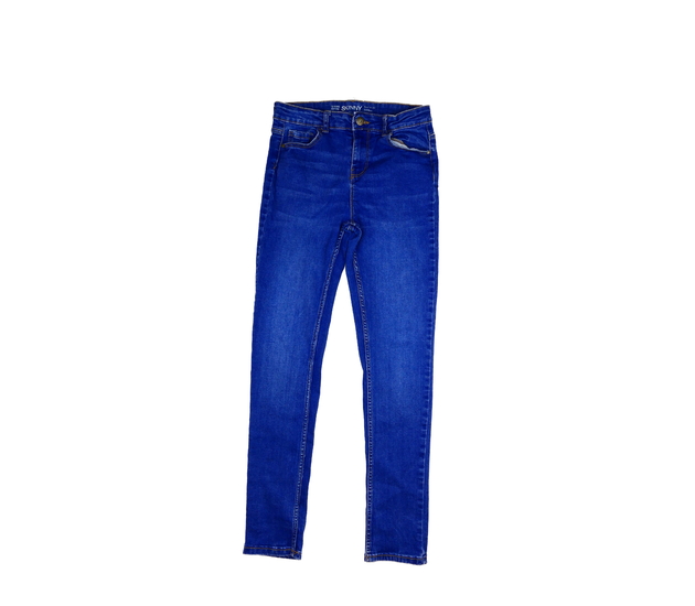 Modré melírované rifle Primark