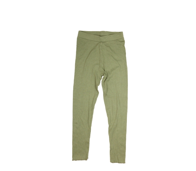 Zelené žebrované legíny Primark