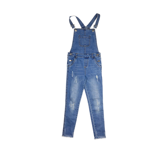 Modré rifle s laclem Primark