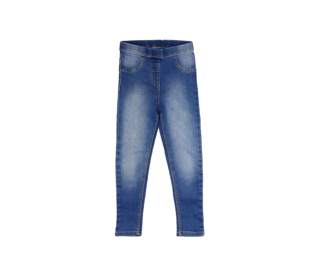 Modré melírované džegíny George