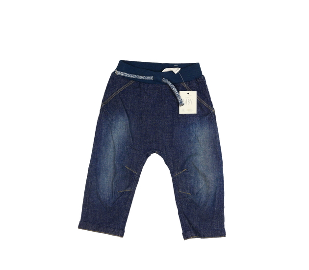 Nové modré melírované kalhoty George