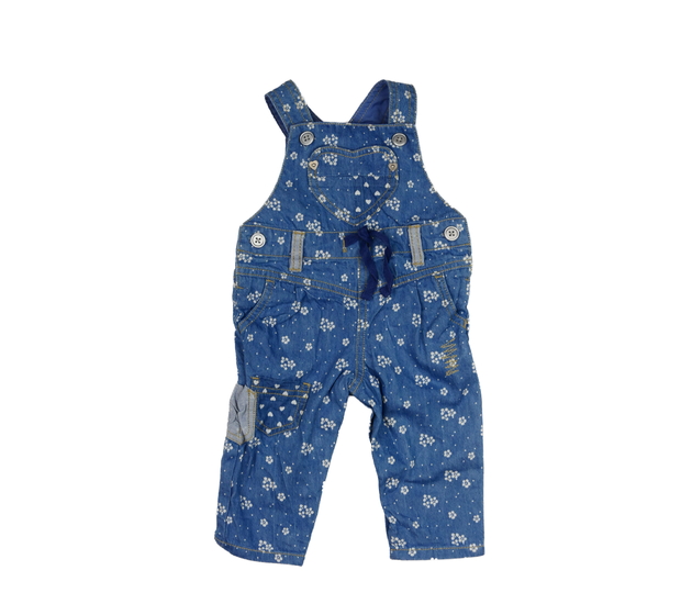 Modré květinové lacláče M&Co