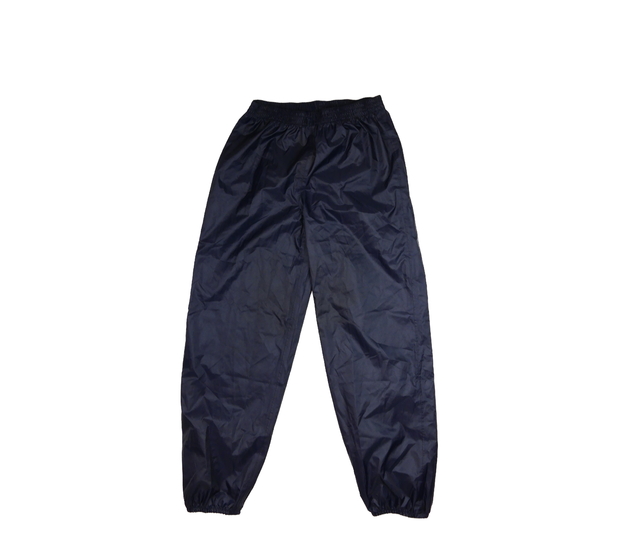 Tmavomodré kalhoty do deště Decathlon