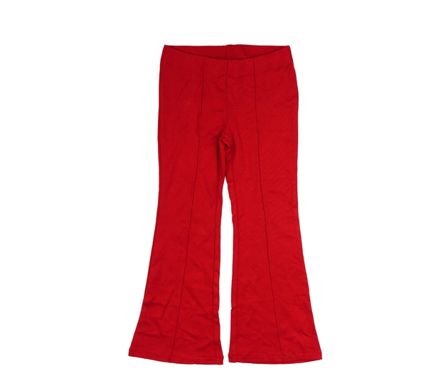 Červené zvonkáčové legíny H&M