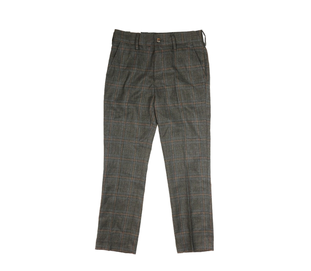 Nové tmavé vzorované společenské kalhoty Next